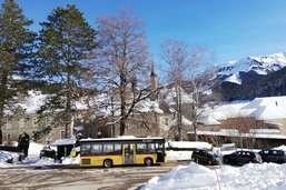 Un bus alpin de Charmey à la Valsainte