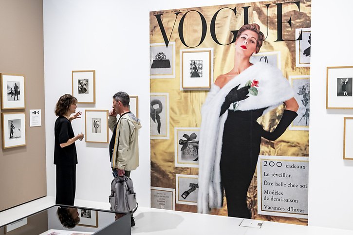 La photographe franco-suisse Sabine Weiss était notamment connue pour ses photos de mode parues dans Vogue. © Keystone/JEAN-CHRISTOPHE BOTT