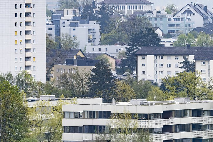 Pour le troisième trimestre, Swisscanto met en garde contre l'effet négatif de la chute actuelle des cours de la Bourse. (KEYSTONE/Michael Buholzer) © KEYSTONE/MICHAEL BUHOLZER