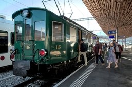 Le train comme en 1922