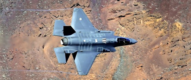 Parmi les entreprises d’armement qui bénéficient d’investissements financiers suisses, Lockheed Martin, qui fabrique le F-35, candidat pour devenir le prochain jet de l’armée suisse. © DR