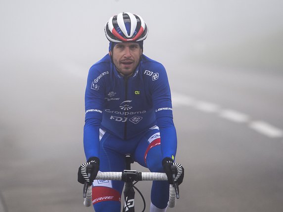 Sebastien Reichenbach a prévu de disputer le Tour d'Italie cette année. © KEYSTONE/GIAN EHRENZELLER