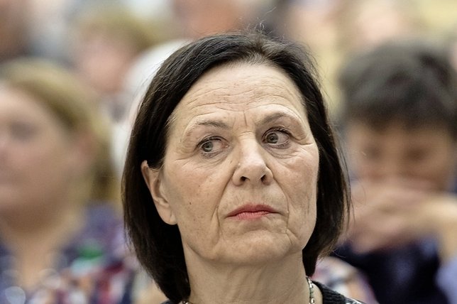 La socialiste Esther Waeber-Kalbermatten aura été la première et seule conseillère d’Etat valaisanne à ce jour. Keystone-archives