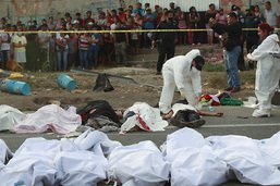 Drame migratoire au Mexique: 55 morts, 105 blessés