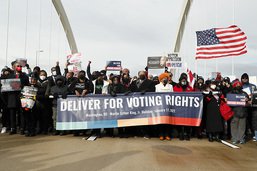 La famille de Martin Luther King veut réformer le système électoral