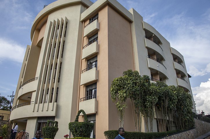 Les migrants expulsés de Grande-Bretagne seront hébergés au Rwanda au Hope Hostel (Hôtel Espoir), à Kigali, qui "n'est pas une prison". (archives) © KEYSTONE/AP