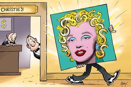 Record: le portrait de Marilyn par Warhol vendu pour 195’000’000 $