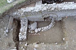 Une villa romaine découverte à Grenilles