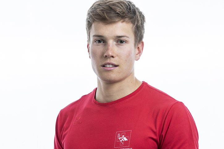 Andri Struzina: le premier médaillé suisse à Munich. © KEYSTONE/ALEXANDRA WEY