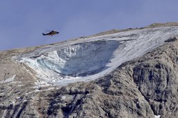 Comme en Italie, les glaciers suisses subissent le réchauffement