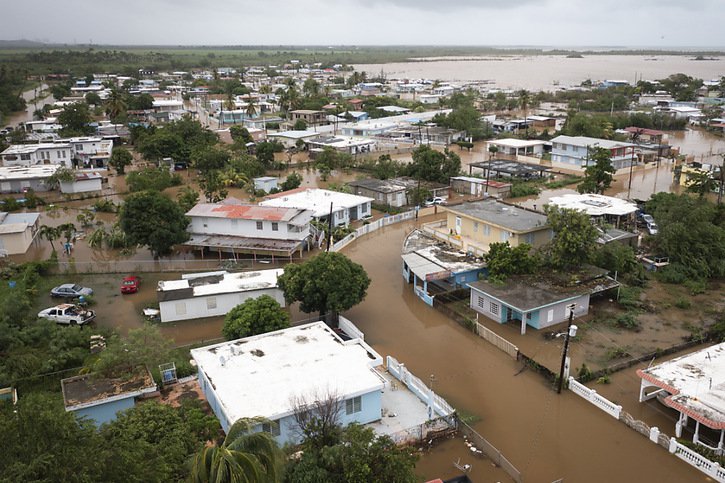 Porto Rico a subi l'ouragan Fiona de plein fouet (archives). © KEYSTONE/AP/Alejandro Granadillo