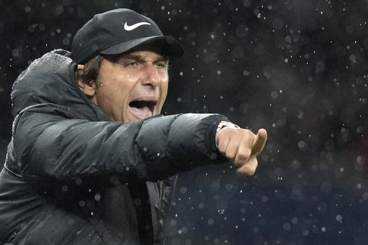 Clap de fin pour Antonio Conte à Tottenham. © KEYSTONE/AP/Frank Augstein