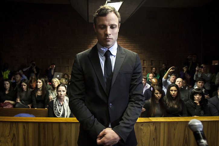 Oscar Pistorius avait été condamné pour le meurtre de sa compagne Reeva Steenkamp. © KEYSTONE/EPA/STRINGER