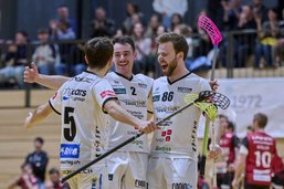 Unihockey: Chevrilles et Fribourg mènent 2-0 dans leur quart de finale