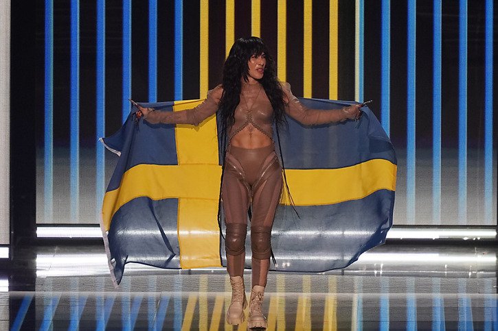 La chanteuse Loreen avait déjà été victorieuse en 2012 au concours de l'Eurovision de la chanson. © KEYSTONE/AP/Martin Meissner
