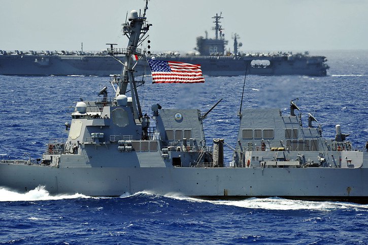 L'USS Chung-Hoon est un destroyer Aegis faisant partie de la flotte américaine du Pacifique (archives). © KEYSTONE/AP U.S. Navy/MC3 Ryan Mayes