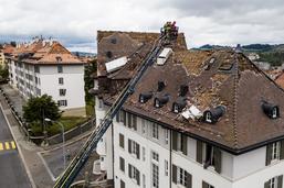 Des pompiers fribourgeois en renfort à La Chaux-de-Fonds