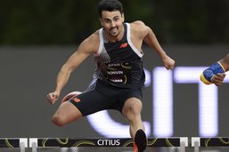 400 m haies: objectif demi-finales pour Julien Bonvin à Budapest