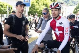 Cyclisme: la malchance poursuit Ilian Barhoumi
