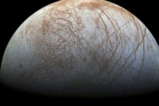 Un océan caché à l'origine du CO2 sur Europe, une lune de Jupiter