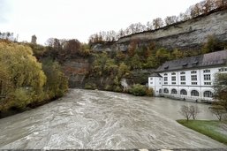 Reportage: la Basse-Ville de Fribourg a pris un bain