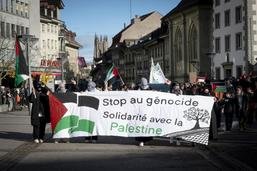 Cortège en soutien à la Palestine interdit à Fribourg: les autorités s’expliquent