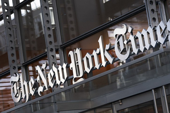 Le New York Times notamment a remporté un prix Pulitzer du journalisme international pour sa couverture de la guerre à Gaza. © KEYSTONE/AP/Mark Lennihan