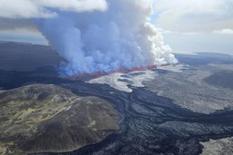 Nouvelle éruption volcanique sur la péninsule de Reykjanes