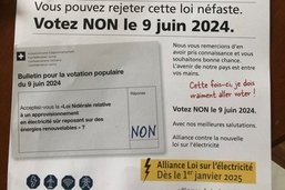 Campagne: Un flyer tente de flinguer la loi Rösti