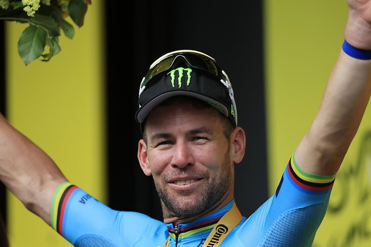 Cavendish savoure son 35e succès sur le Tour © KEYSTONE/EPA/GUILLAUME HORCAJUELO