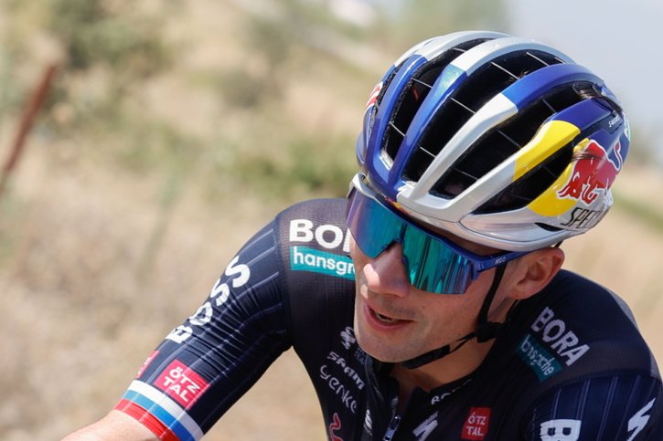 Primoz Roglic a cédé le maillot de leader de la Vuelta © KEYSTONE/EPA/Javier Lizon